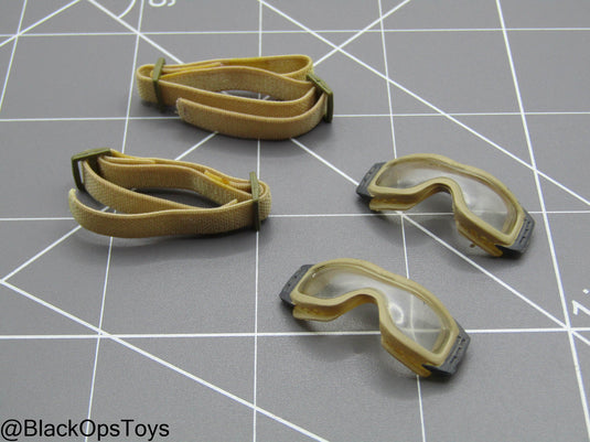 1st Marine Spec. Op. BN - Tan Goggle Set (READ DESC)