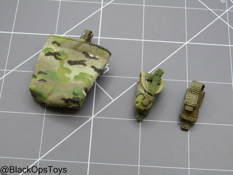 Load image into Gallery viewer, FSB Alpha Team Leader S - Multicam Roll Up Dump Pouch Set
