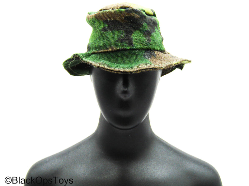 Load image into Gallery viewer, Woodland Camo Boonie Hat
