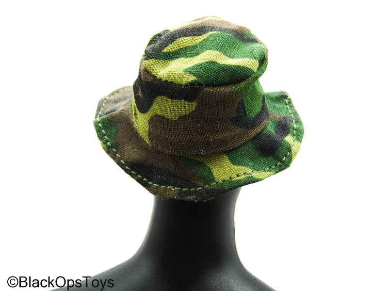 Load image into Gallery viewer, Woodland Camo Boonie Hat
