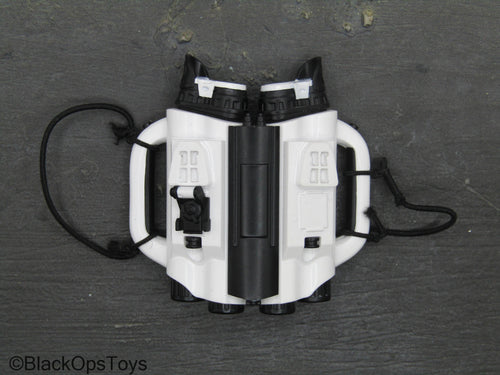 White Sci-fi Binoculars