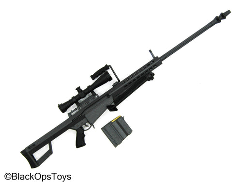 .50 Cal Barret Sniper Rifle w/Bipod & Moving Bolt