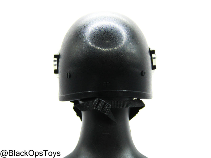 Load image into Gallery viewer, Spetsnaz FSB - Black Riot Helmet w/Face Shield
