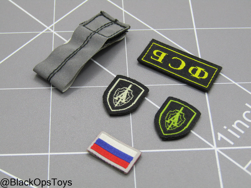 Load image into Gallery viewer, Spetsnaz FSB - Patch Set w/Reflective Arm Band
