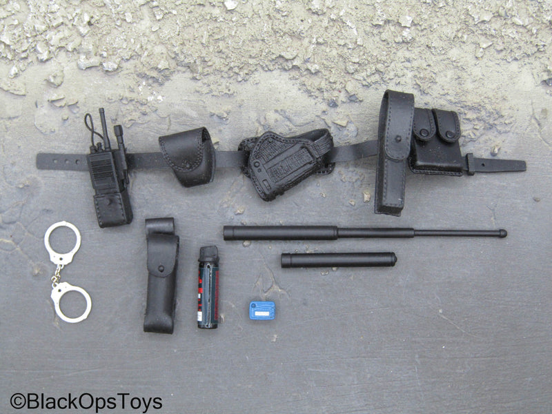 Load image into Gallery viewer, G4 Michael Chan Police FBI - Black Police Battle Belt Set
