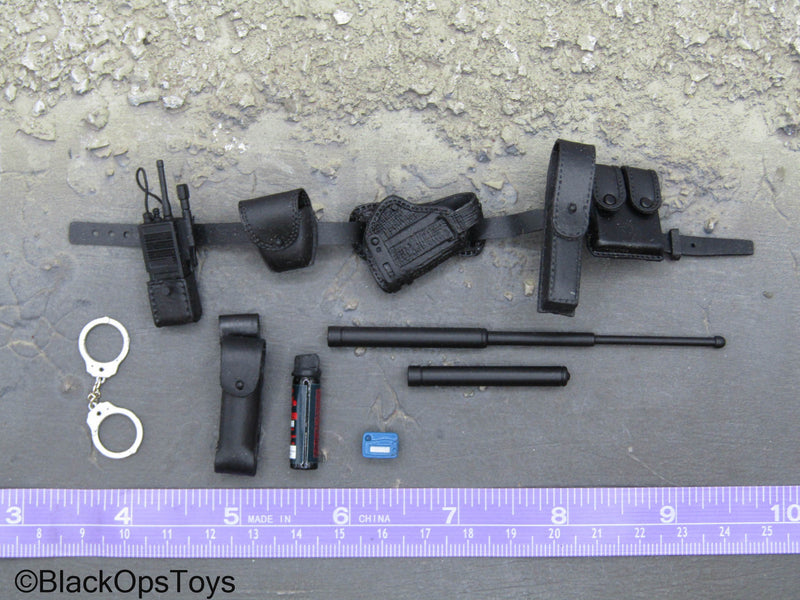 Load image into Gallery viewer, G4 Michael Chan Police FBI - Black Police Battle Belt Set
