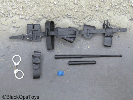 G4 Michael Chan Police FBI - Black Police Battle Belt Set Type 2
