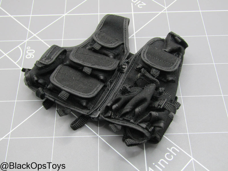 Load image into Gallery viewer, OSN Saturn Police - Black Survival Vest

