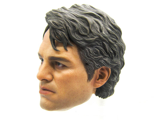 Avengers - Bruce Banner - Head Sculpt w/Glasses