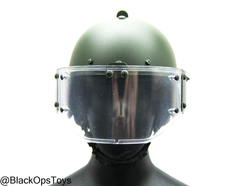 Load image into Gallery viewer, OSN Saturn Police - Black Plate Carrier w/Riot Helmet &amp; Armor
