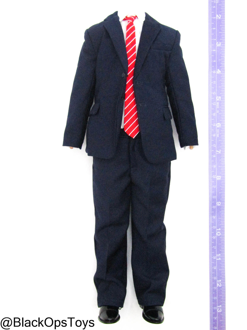 Load image into Gallery viewer, 47th POTUS - Donald Trump - Male Blue Suited Base Body
