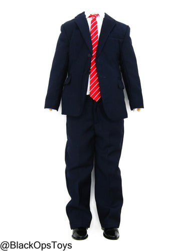 47th POTUS - Donald Trump - Male Blue Suited Base Body