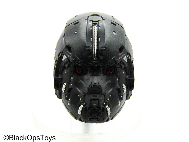Load image into Gallery viewer, Warriors Of The Future Johnson - Light Up Helmeted Head Sculpt
