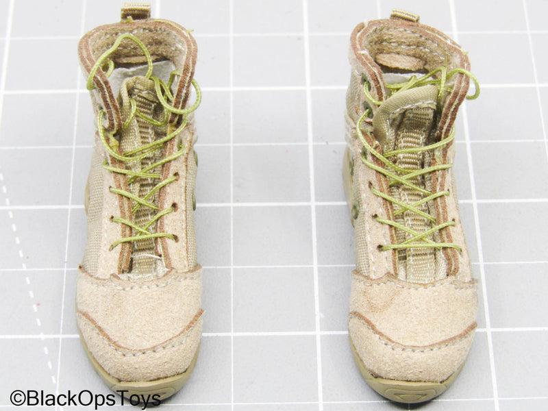 Load image into Gallery viewer, Tan Combat Boots (Soldier Story)
