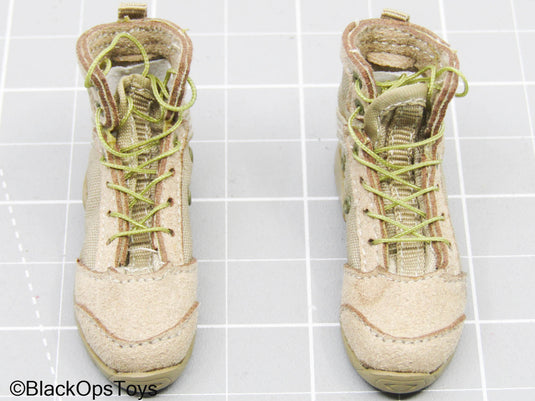 Tan Combat Boots (Soldier Story)