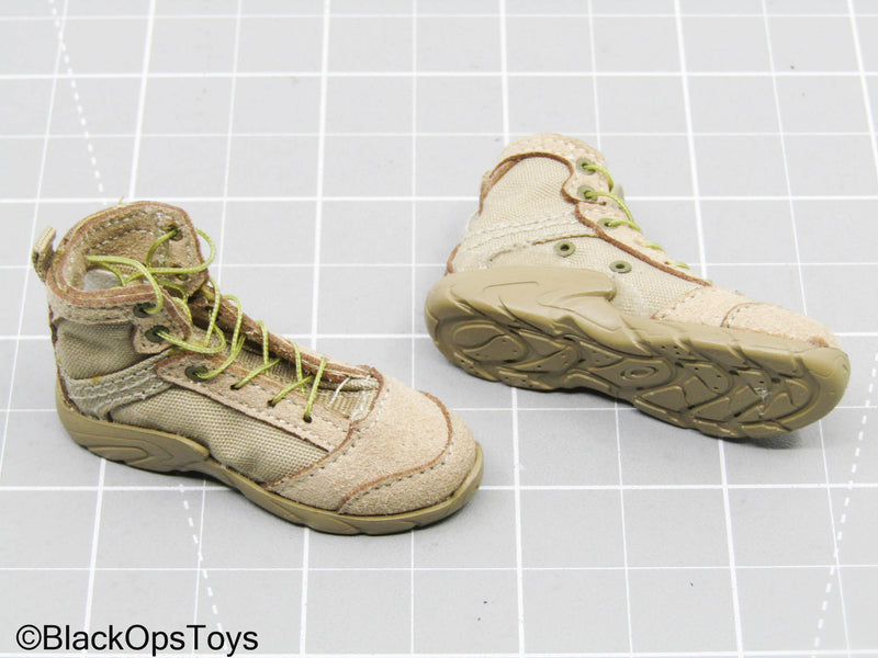 Load image into Gallery viewer, Tan Combat Boots (Soldier Story)
