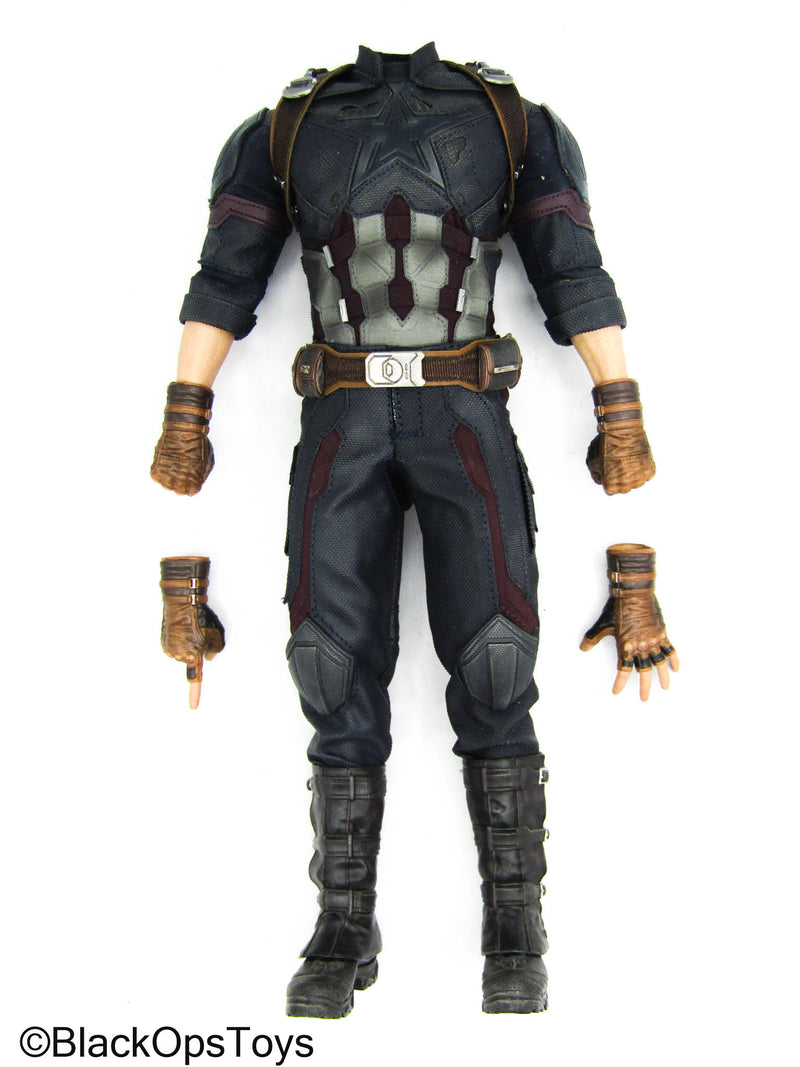Load image into Gallery viewer, Infinity War - Captain America - Male Dressed Body w/Body Suit &amp; Hands
