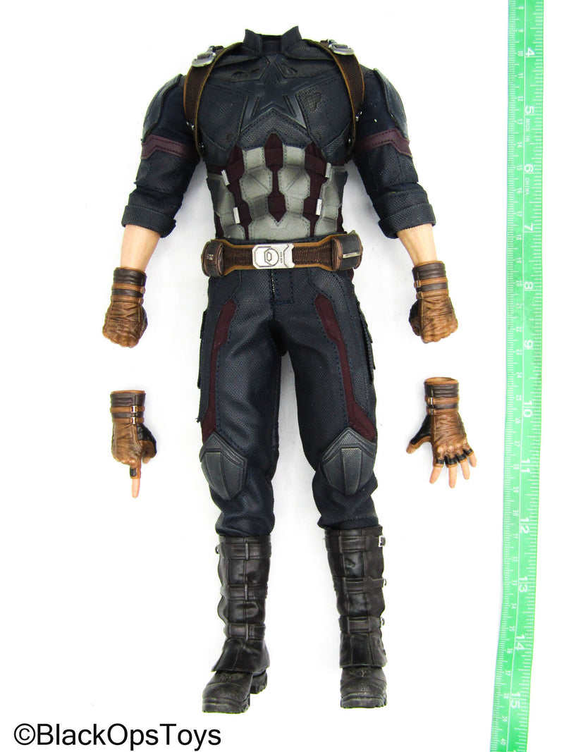 Load image into Gallery viewer, Infinity War - Captain America - Male Dressed Body w/Body Suit &amp; Hands
