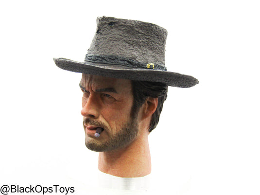 The Good - Male Headsculpt w/Cowboy Hat & Cigar