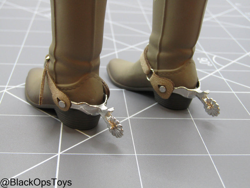 Load image into Gallery viewer, The Good - Cowboy Boots (Peg Type) w/Spurs
