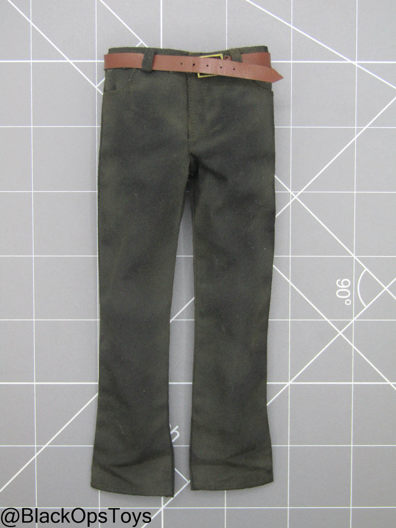 Load image into Gallery viewer, The Good - Black Pants w/Belt
