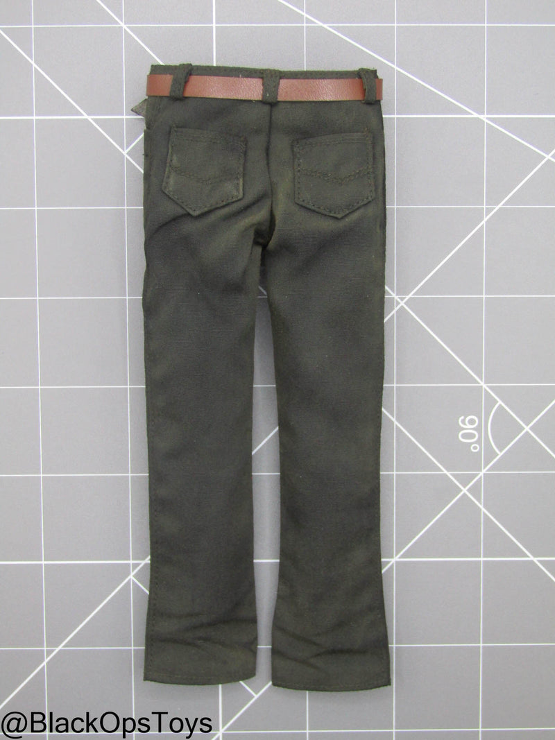 Load image into Gallery viewer, The Good - Black Pants w/Belt
