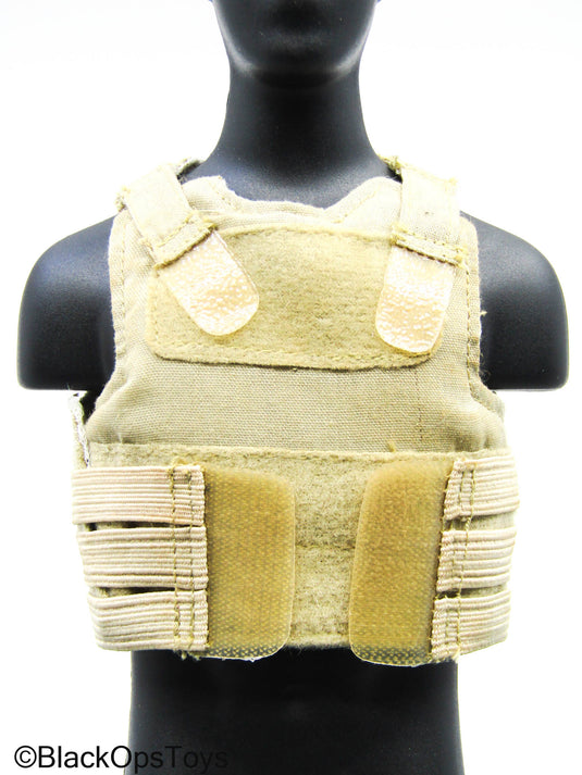 Tan Plate Carrier Vest (Hot Toys)