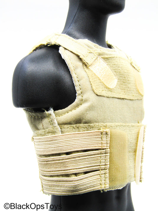 Tan Plate Carrier Vest (Hot Toys)