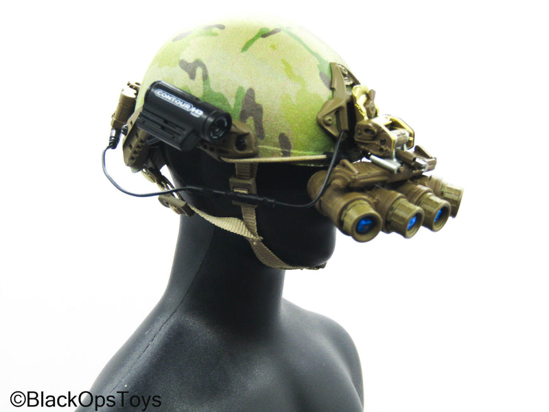 Load image into Gallery viewer, Soldier Story Multicam Helmet w/GPNVG Set
