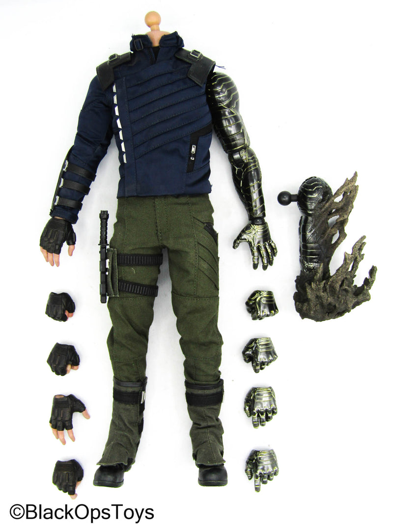 Load image into Gallery viewer, Infinity War - Bucky Barnes Winter Soldier - Male Body w/Mechanical Arm Set
