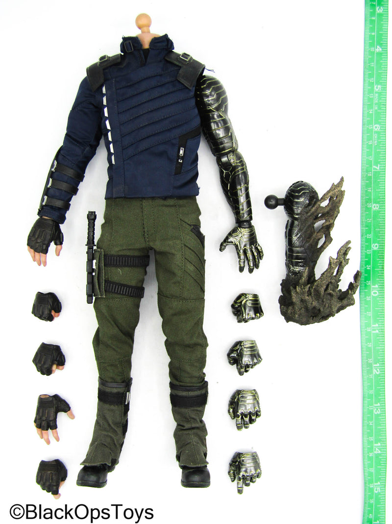 Load image into Gallery viewer, Infinity War - Bucky Barnes Winter Soldier - Male Body w/Mechanical Arm Set
