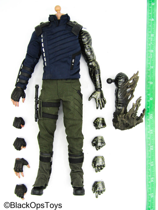 Infinity War - Bucky Barnes Winter Soldier - Male Body w/Mechanical Arm Set