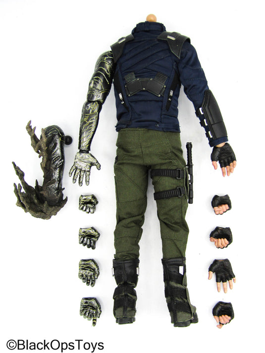 Infinity War - Bucky Barnes Winter Soldier - Male Body w/Mechanical Arm Set