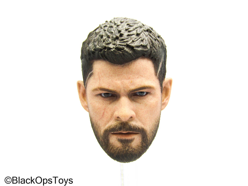 Load image into Gallery viewer, Avengers Infinity War - Thor - Male Head Sculpt w/Magnetic Eye Patches
