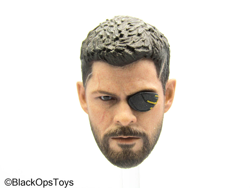 Load image into Gallery viewer, Avengers Infinity War - Thor - Male Head Sculpt w/Magnetic Eye Patches
