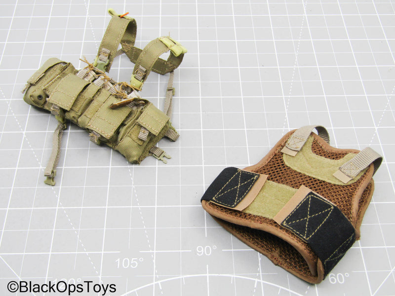 Load image into Gallery viewer, Plate Carrier Vest w/Tan Chest Rig &amp; Mag Set (Soldier Story)
