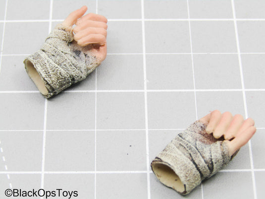 Female Bandage Wrapped Hands