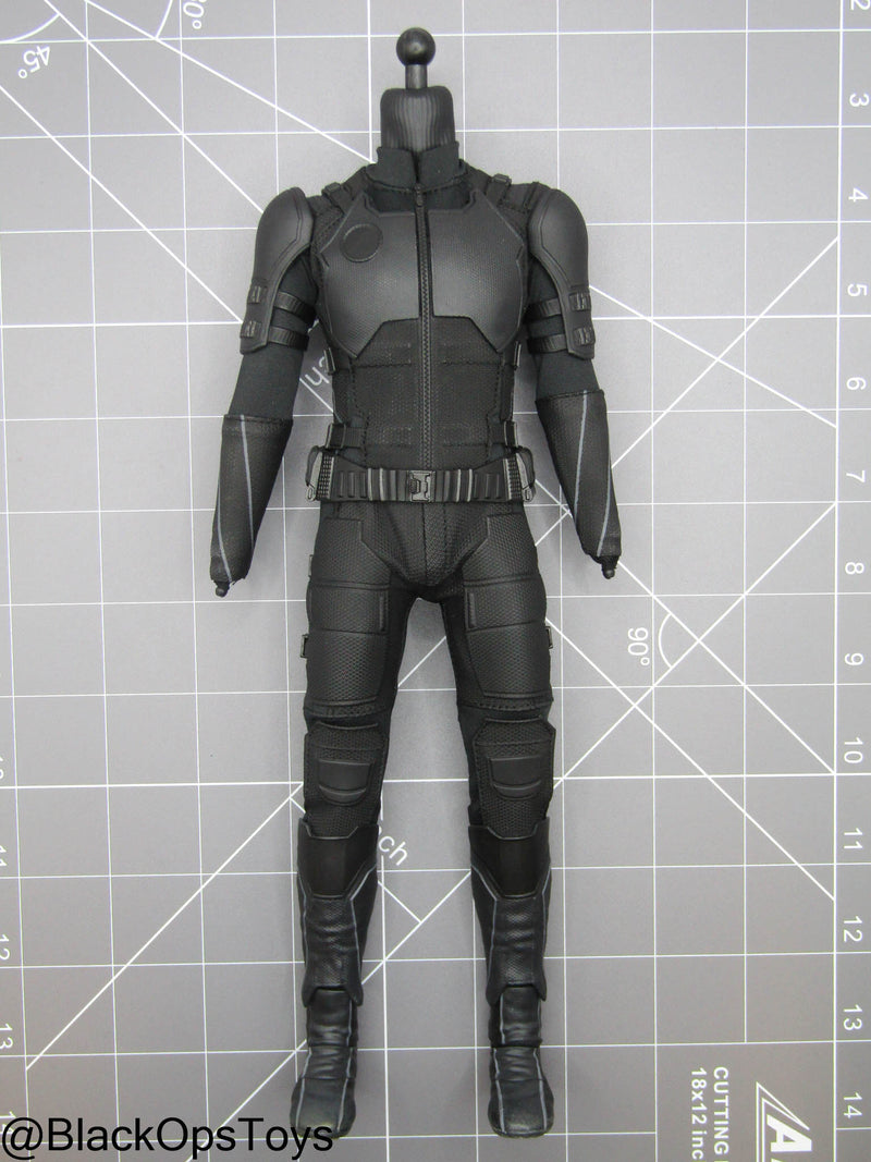 Load image into Gallery viewer, Spiderman Stealth Suit - Male Body w/Armored Body Suit &amp; Shoes (Peg Type)
