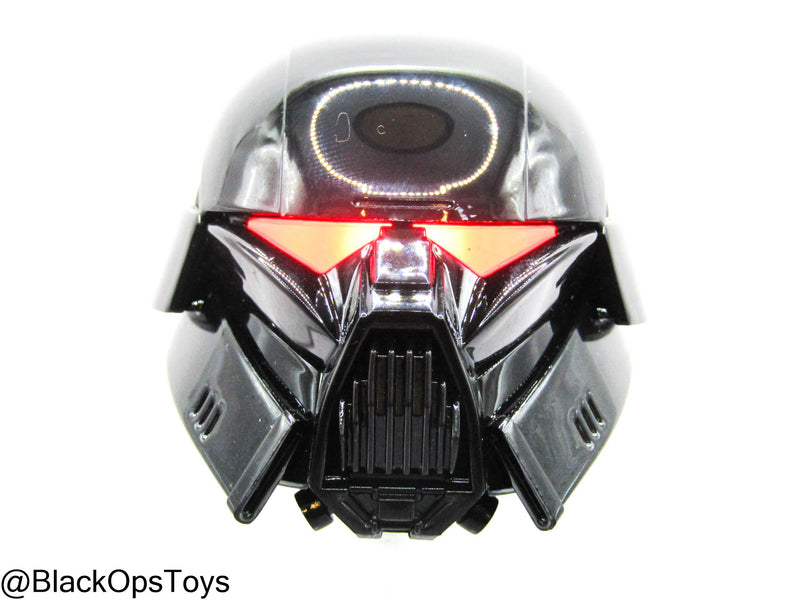 Load image into Gallery viewer, Star Wars Mandalorian - Dark Trooper - Light Up Robotic Headsculpt
