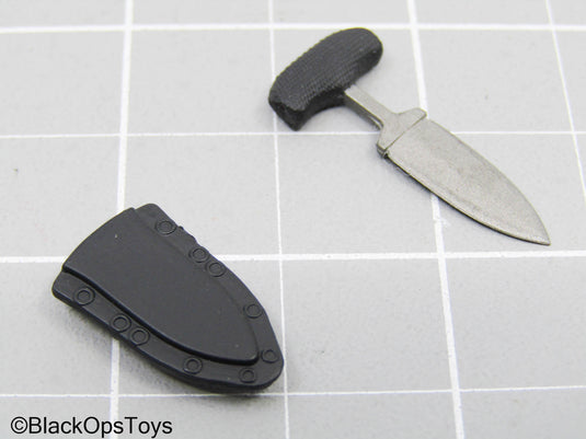 Black Punch Dagger w/Sheath (BBI)