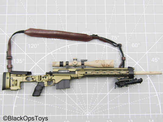 Gold Sniper Rifle w/Weapon Attachments (Easy & Simple)