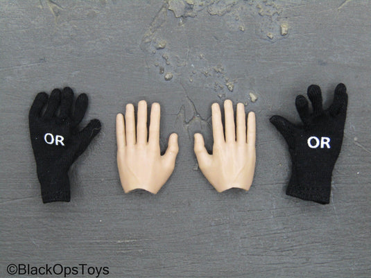 Male Bendy Hands w/Black Outdoor Research Gloves
