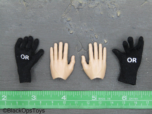 Male Bendy Hands w/Black Outdoor Research Gloves