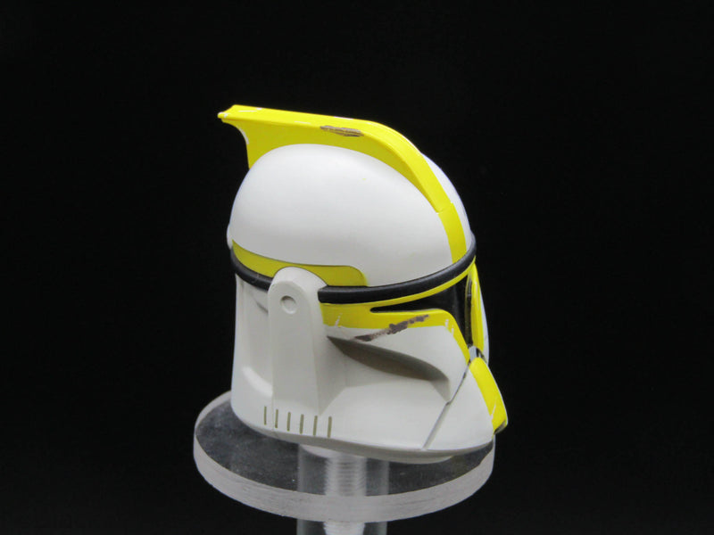Load image into Gallery viewer, Star Wars Clone Trooper - White &amp; Yellow Phase 1 Helmet
