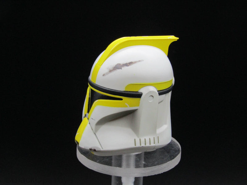 Load image into Gallery viewer, Star Wars Clone Trooper - White &amp; Yellow Phase 1 Helmet

