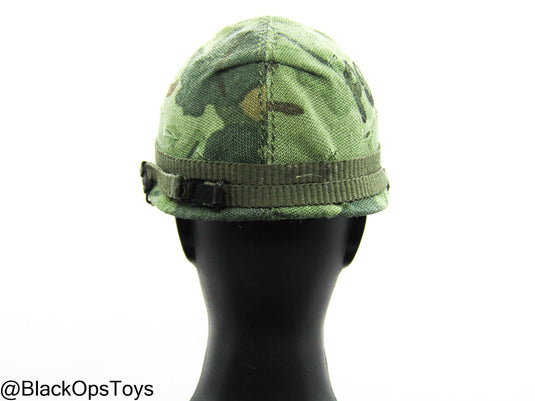 Vietnam Era Female - ERDL Leaf Camo Helmet