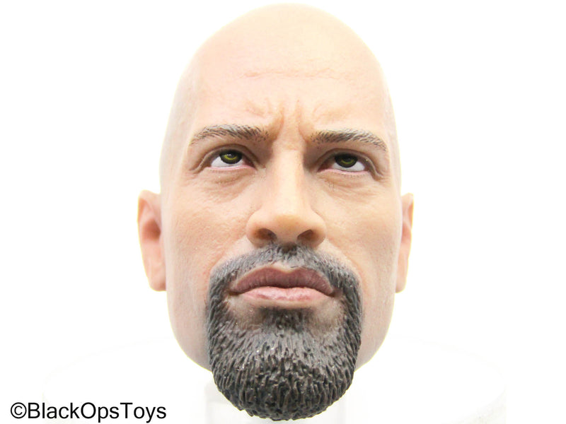 Load image into Gallery viewer, Male Headsculpt In Dwayne "The Rock" Johnson Likeness (Hot Toys)

