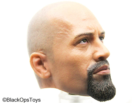 Male Headsculpt In Dwayne "The Rock" Johnson Likeness (Hot Toys)