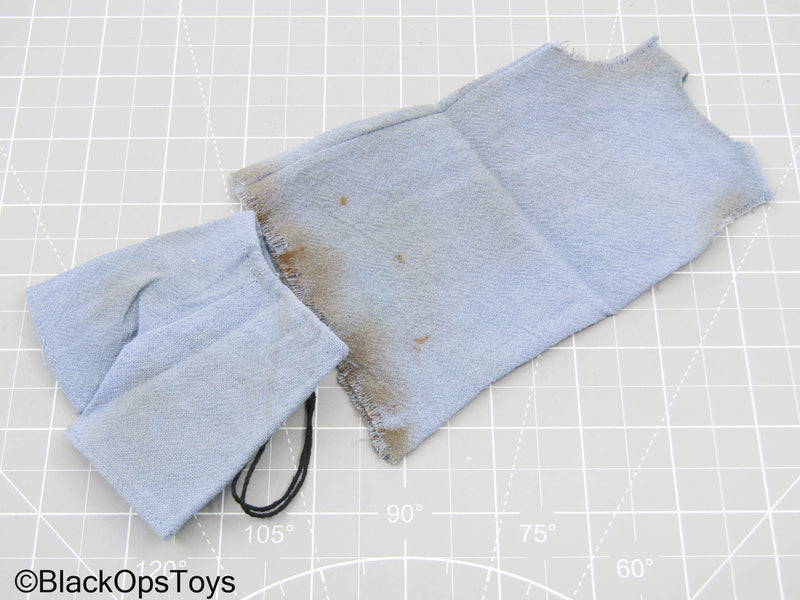 Load image into Gallery viewer, Blue Tank Top w/Shorts &amp; Drawstring
