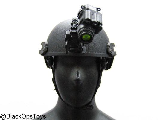 FSB Spetsnaz Alpha - Black Helmet w/NVG